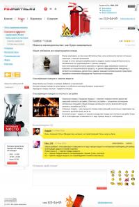 Страница статьи или новости